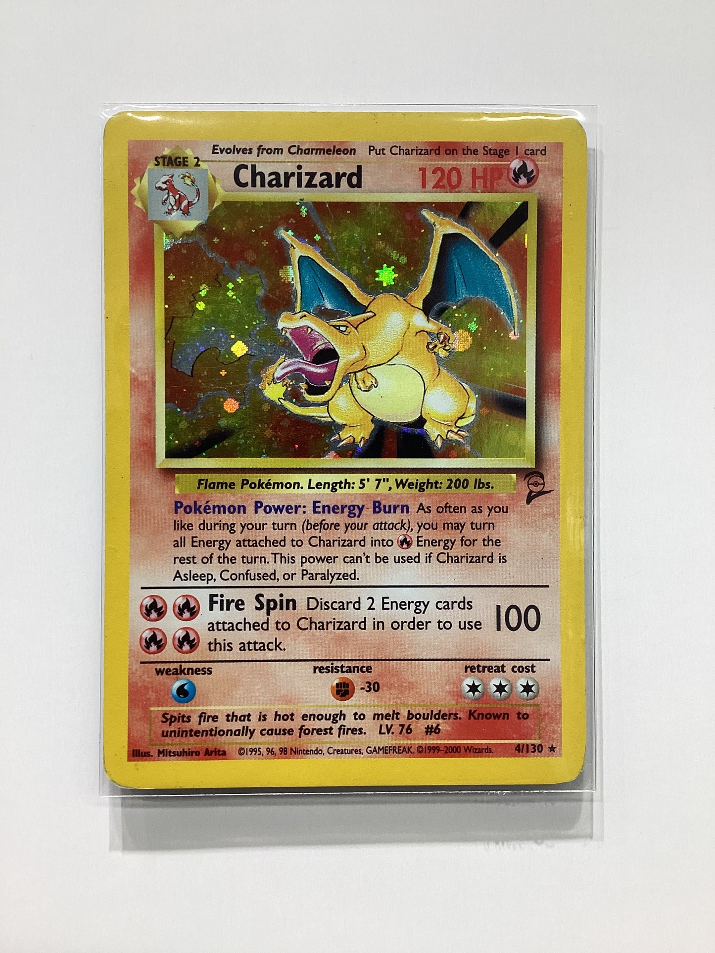Charizard (4/130) Base Set 2 - Holo Rare
