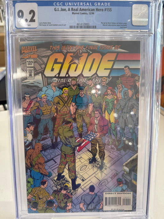 GI Joe #155 Graderd 9.2