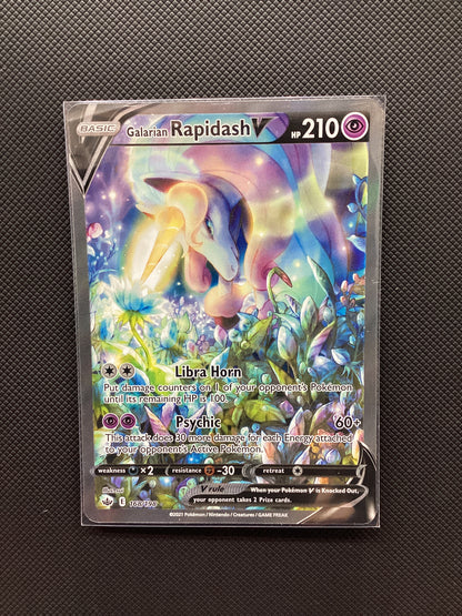 Galarian Rapidash V (168/198) Chilling Reign - Alternate Full Art Ultra Rare