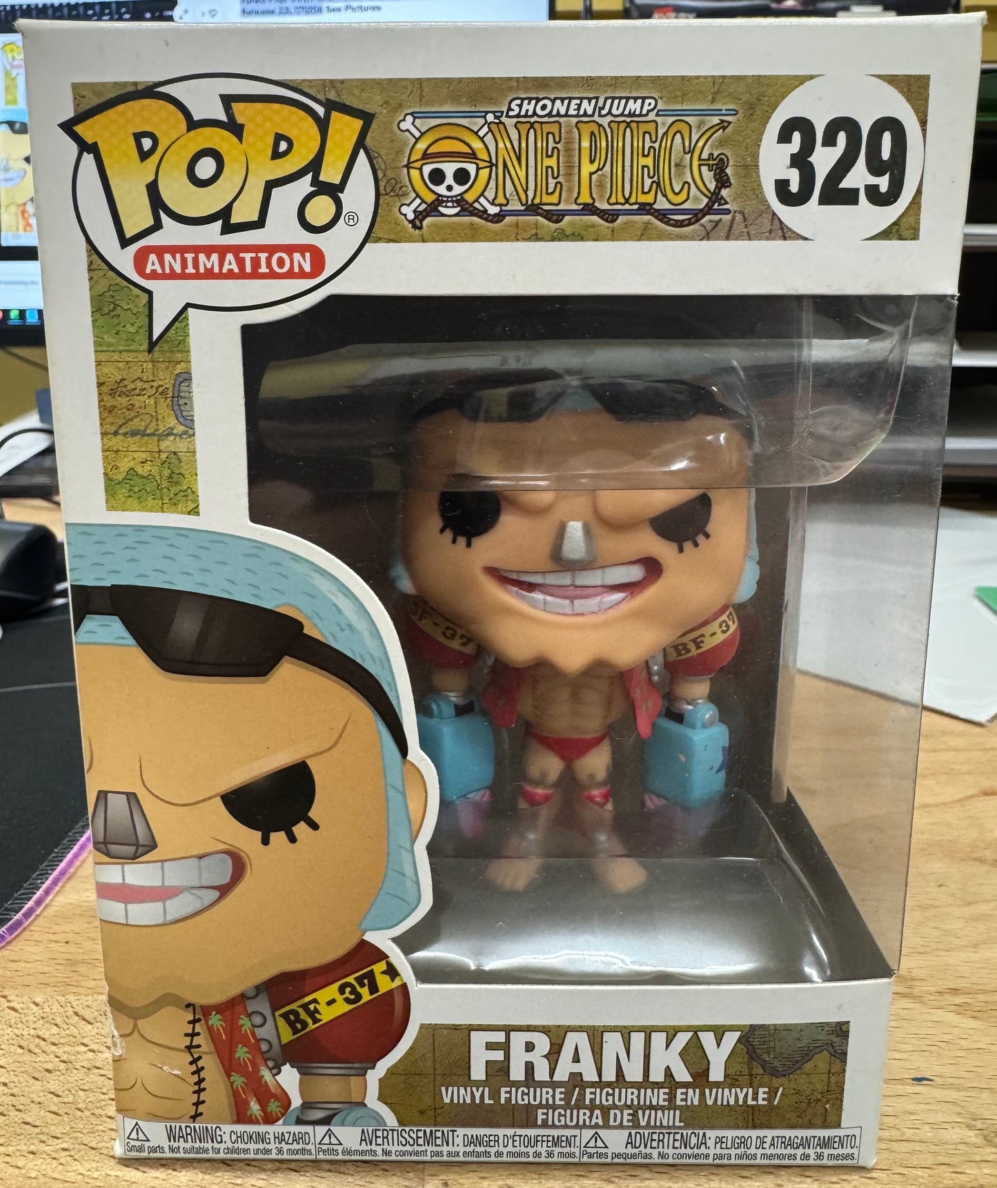 Funko Pop! Vinyl: One Piece - Franky #329 1st Release JJL 171206