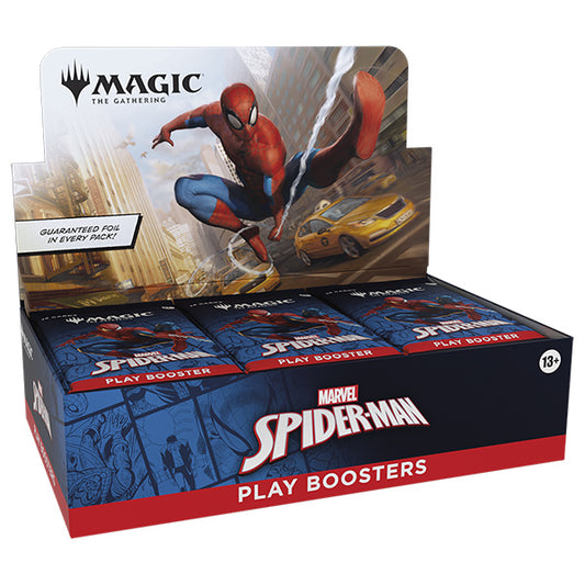 Universes Beyond- Marvel Spider-Man Play Booster Display