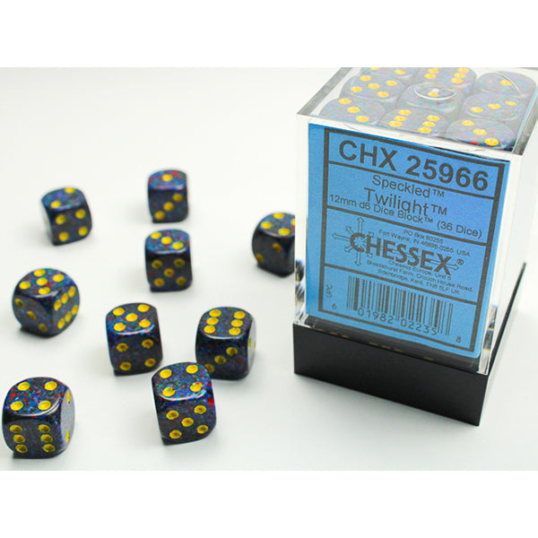 12mm D6 Dice Block War Pips