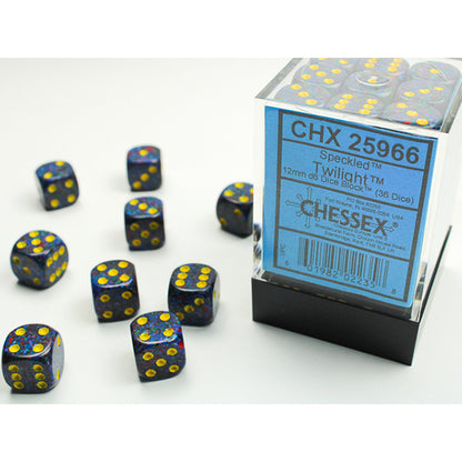 12mm D6 Dice Block War Pips