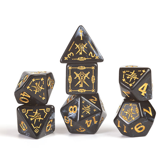 Dungeons & Dragons Adventure Dice - Rogue: Black