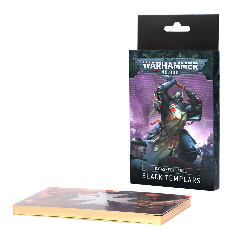 Warhammer 40,000 Datasheet Cards: Black Templars
