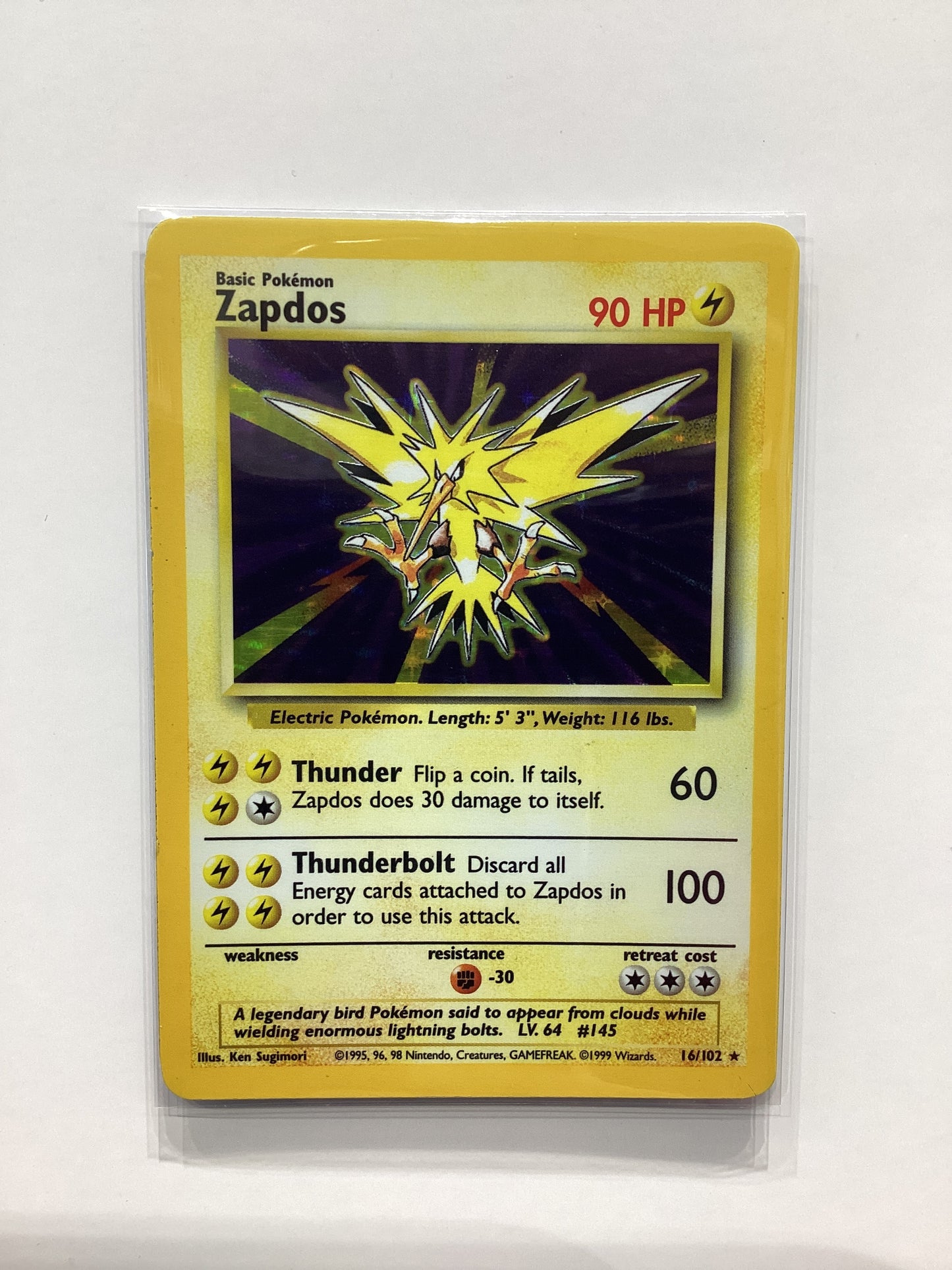 Zapdos - Base Set Holo