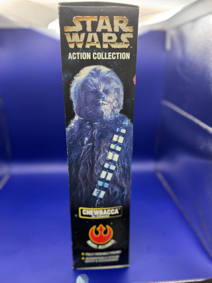 Star Wars Chewbacca In Chains Action Collection Figure 12" Kenner 1998 Signed