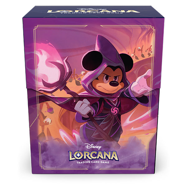 Lorcana: Reign of Jafar- Mickey Mouse, Wayward Sorcerer Deck Case