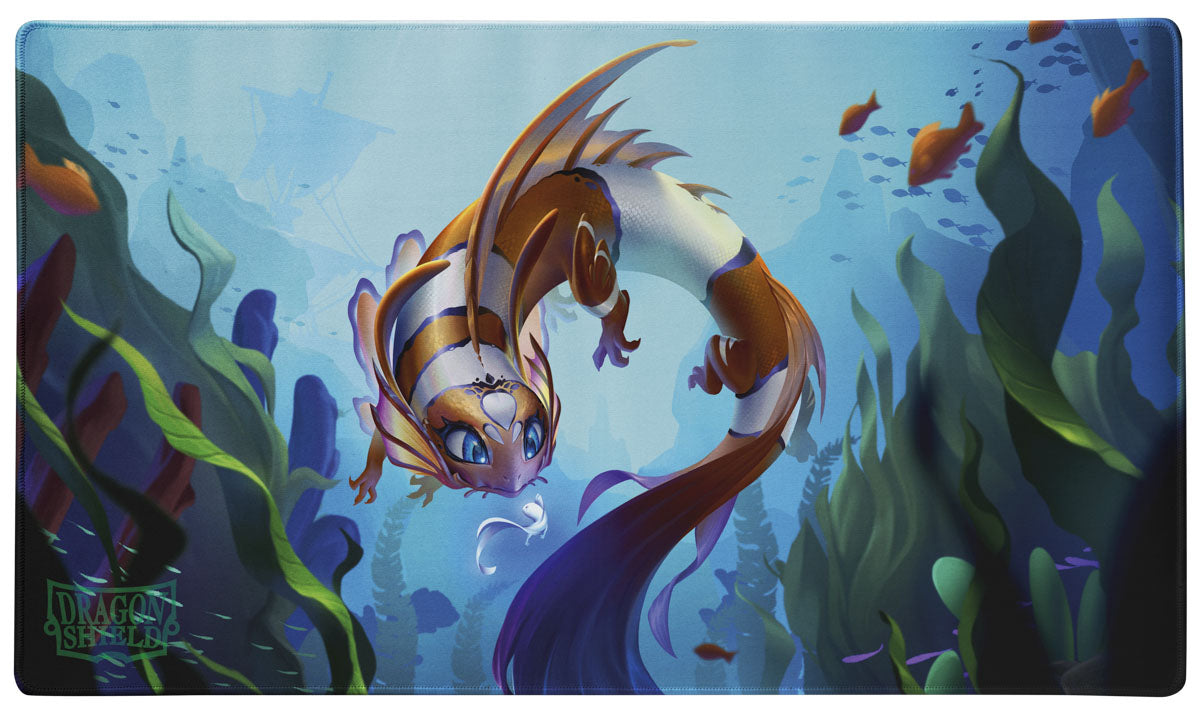 Dragon Shield: Playmat w/ Tube- 'The Cinderfin' - Spirit Animal Series