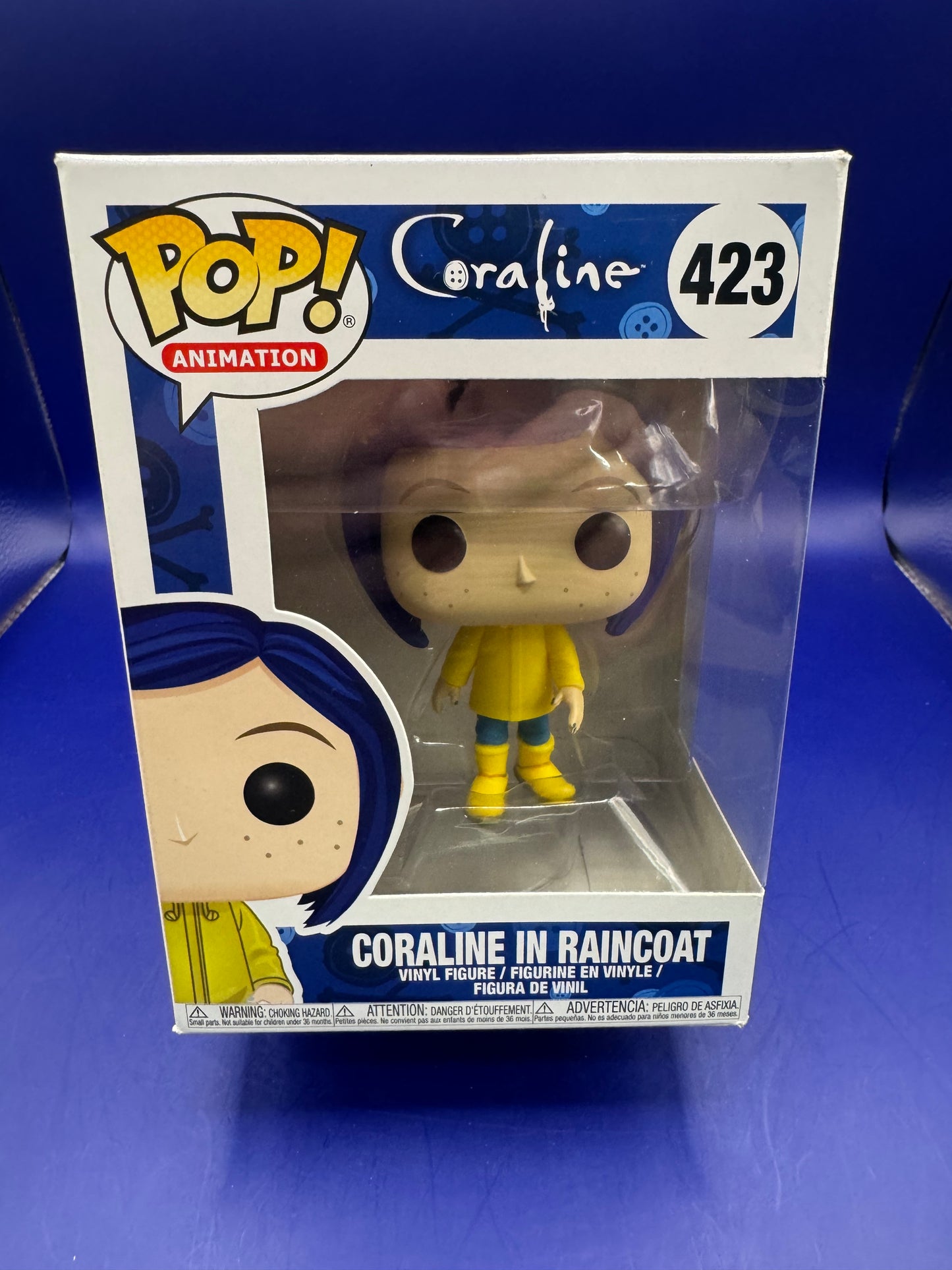 Funko Pop! Vinyl: Coraline - Coraline in Raincoat #423