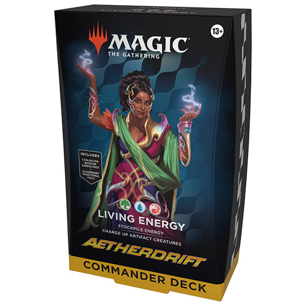 Magic Aetherdrift Commander Deck Living Energy