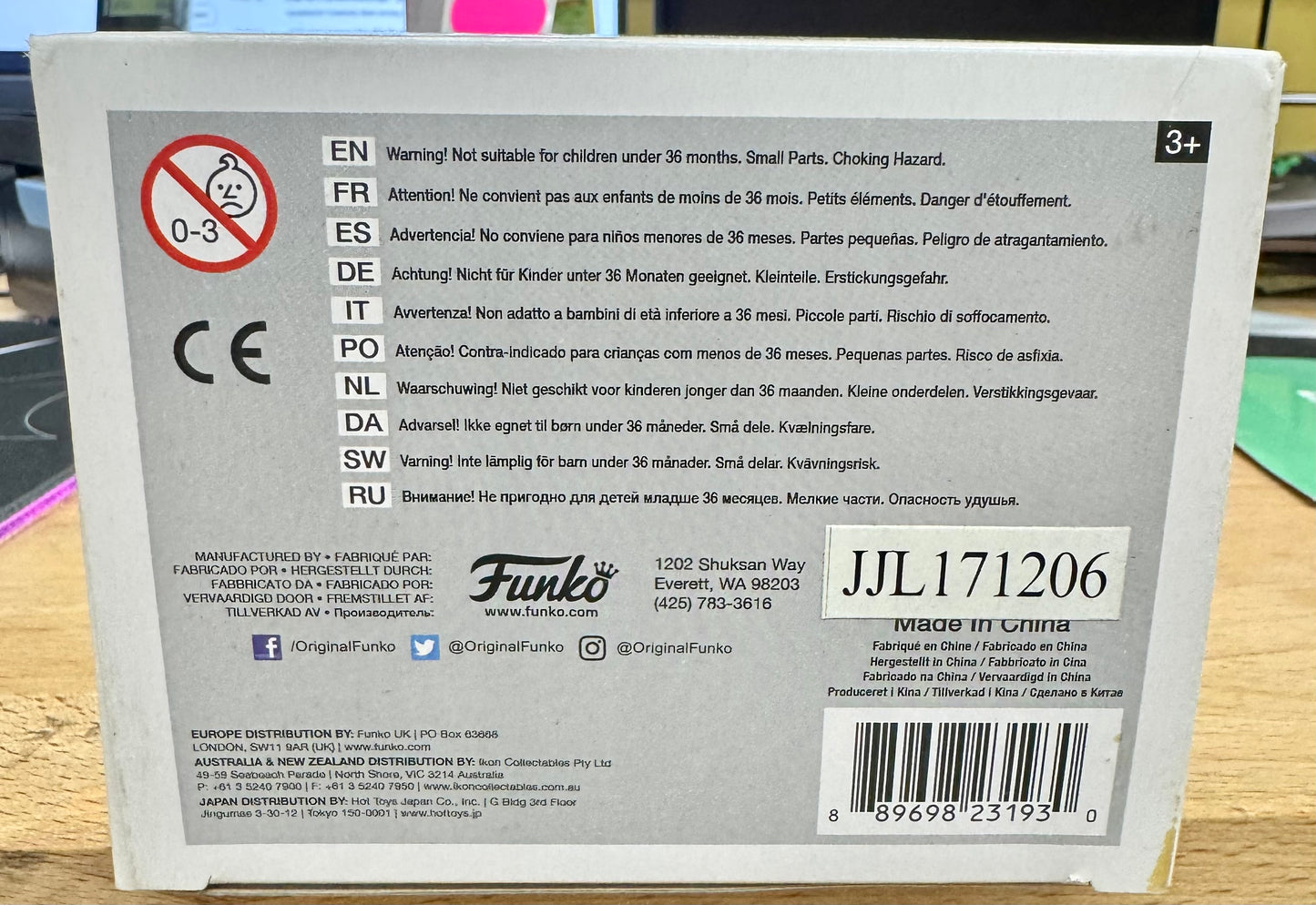 Funko Pop! Vinyl: One Piece - Franky #329 1st Release JJL 171206