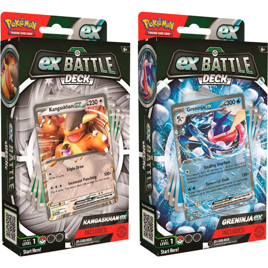 Pokemon TCG: EX Battle Decks (Kangaskhan ex or Greninja ex)