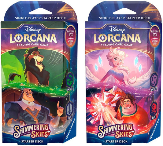 Disney Lorcana TCG: Shimmering Skies - Starter Deck