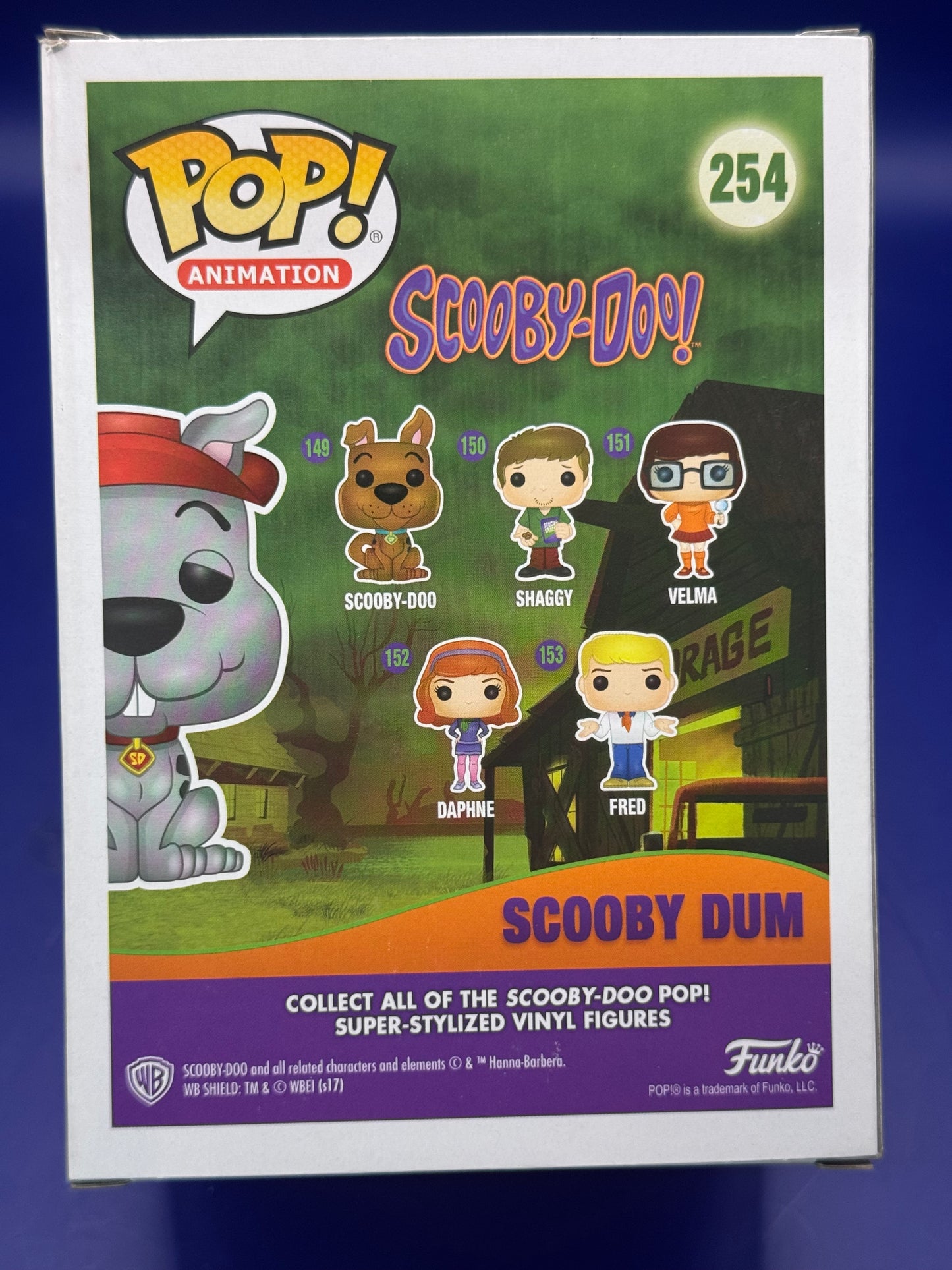 Funko Pop! Animation: SCOOBY DUM #254 Specialty Series
