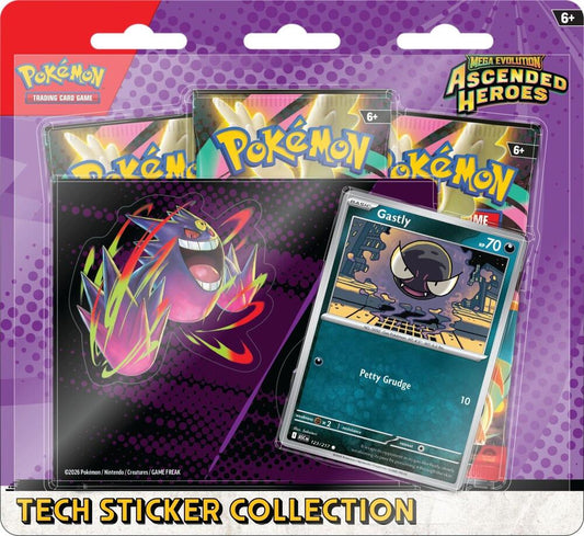 Pokemon TCG: Mega Evolution: Ascended Heroes Tech Sticker Collection