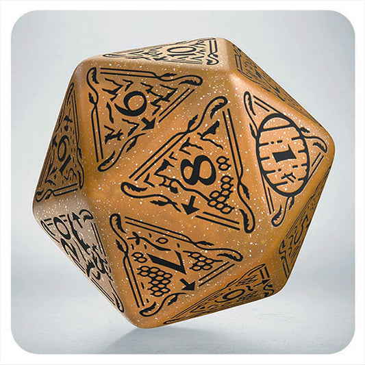 Jumbo Spindown D20: The Hobbit TCG Dice - Solaris