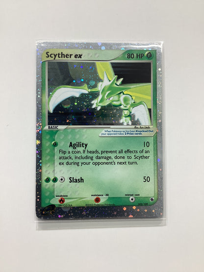Scyther (102/109) EX Ruby & Sapphire - Holo Ultra Rare