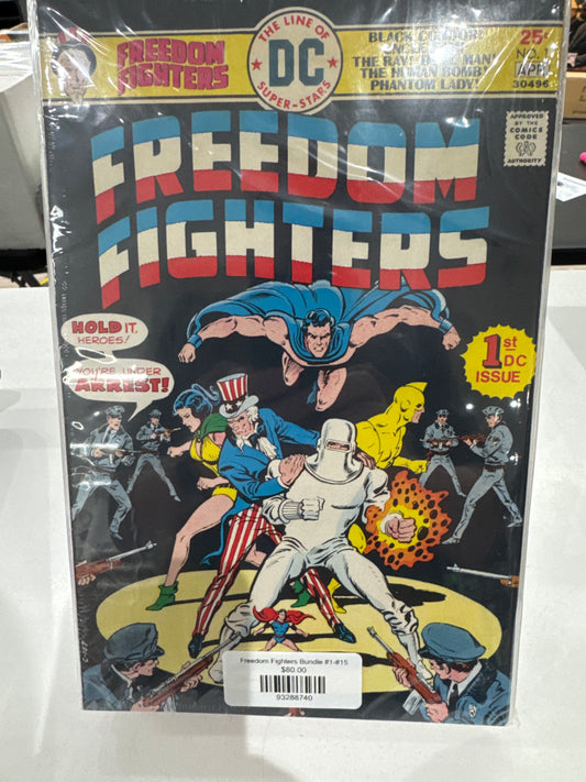 Freedom Fighters Bundle #1-#15
