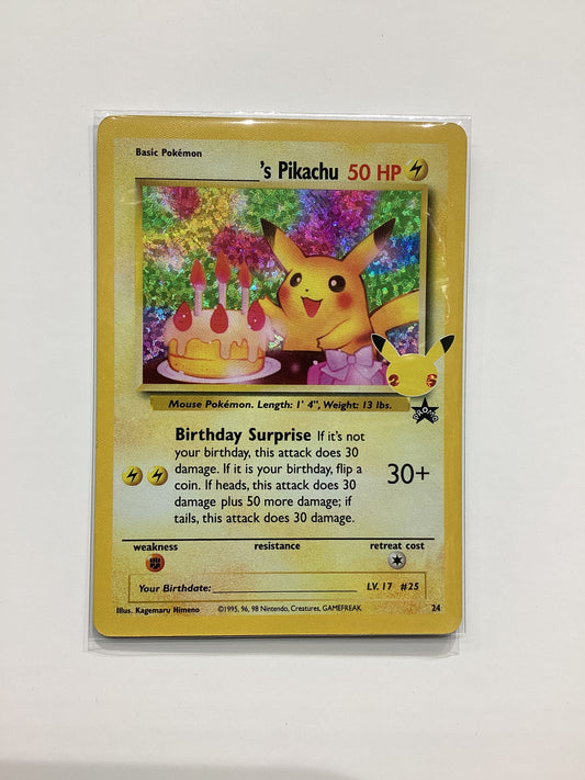 _____'s Pikachu (24) Celebrations: Classic Collection
