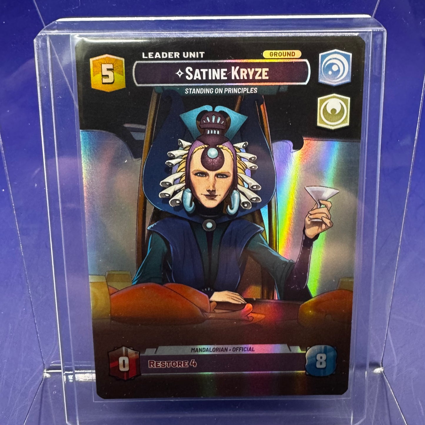 Satine Kryze, Standing on Principles (SHOWCASE) #1025 - Slight Damage