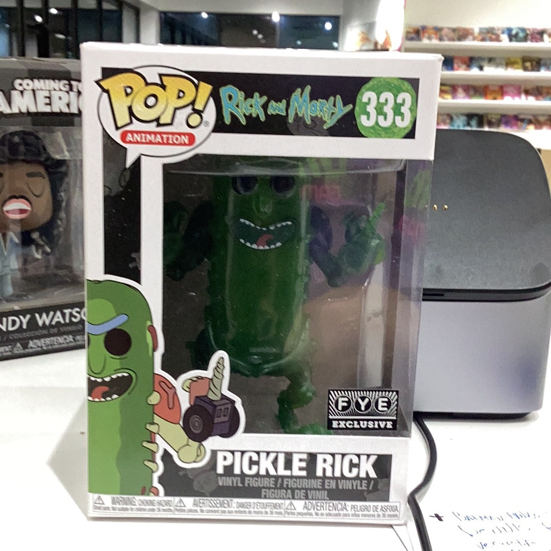 Pickle Rick Pop  Vinyl Figure 333