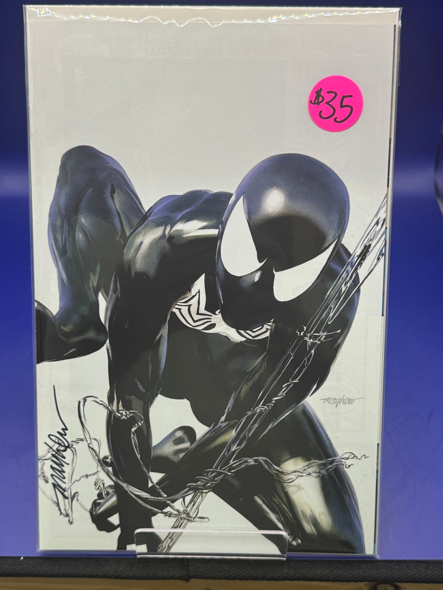 Amazing Spider-Man #1 Variant Cover C Black Suit Variant Signed w/COA