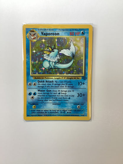 Vaporeon (12/64) Jungle - Holo Rare
