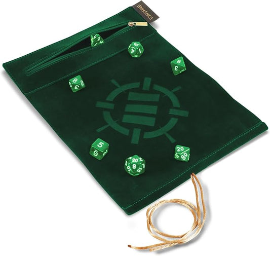 Roll on a Scroll - Dice & Rolling Mat - Green