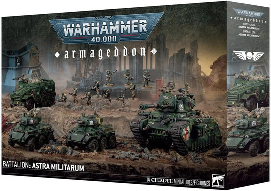 Warhammer 40,000 Astra Militarum Armageddon Batallion: Astra Militarum