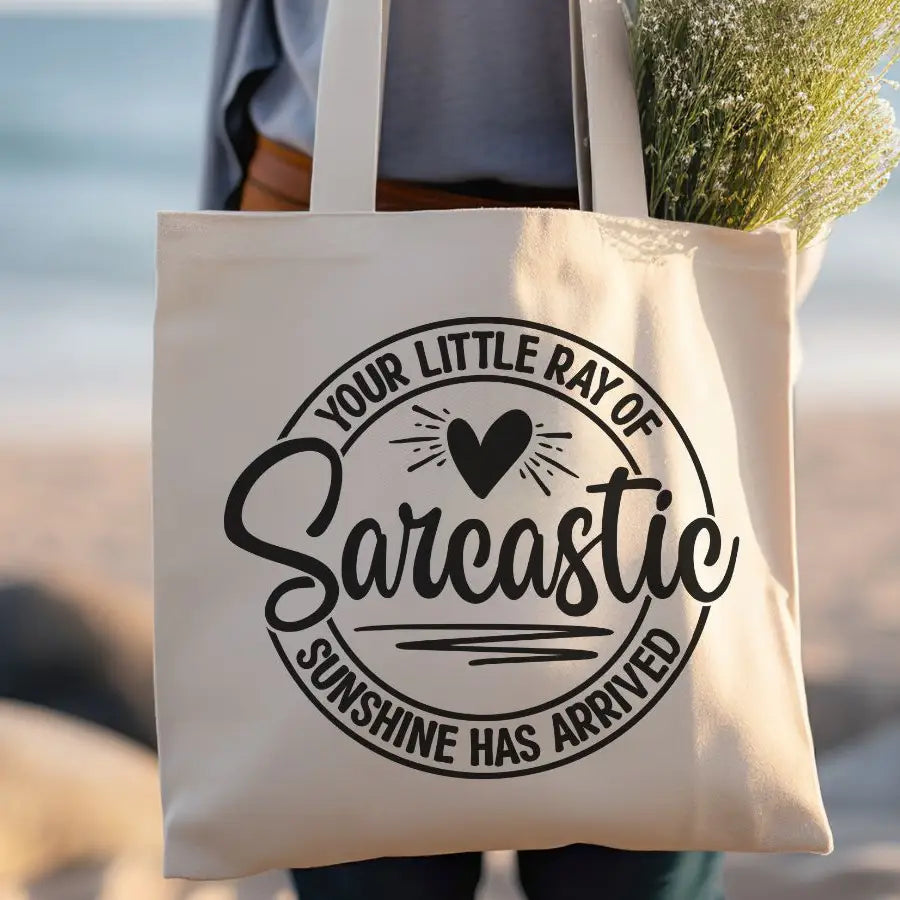 Ray of Sarcastic Sunshine Tote Bag