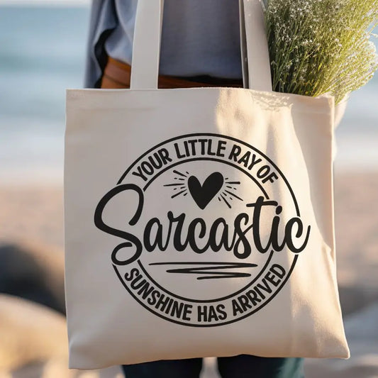 Ray of Sarcastic Sunshine Tote Bag