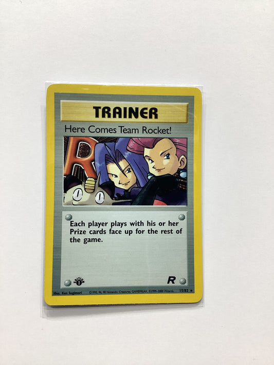 "Here Comes Team Rocket!"