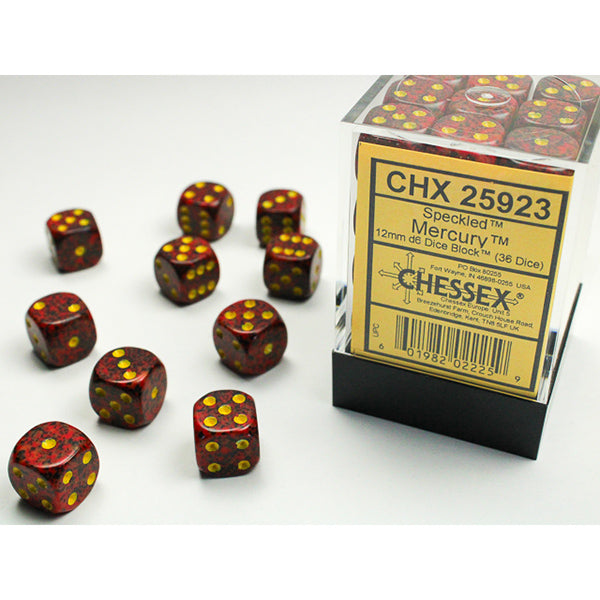 12mm D6 Dice Block War Pips