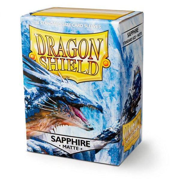 Dragon Shield Sleeves - Matte - Sapphire