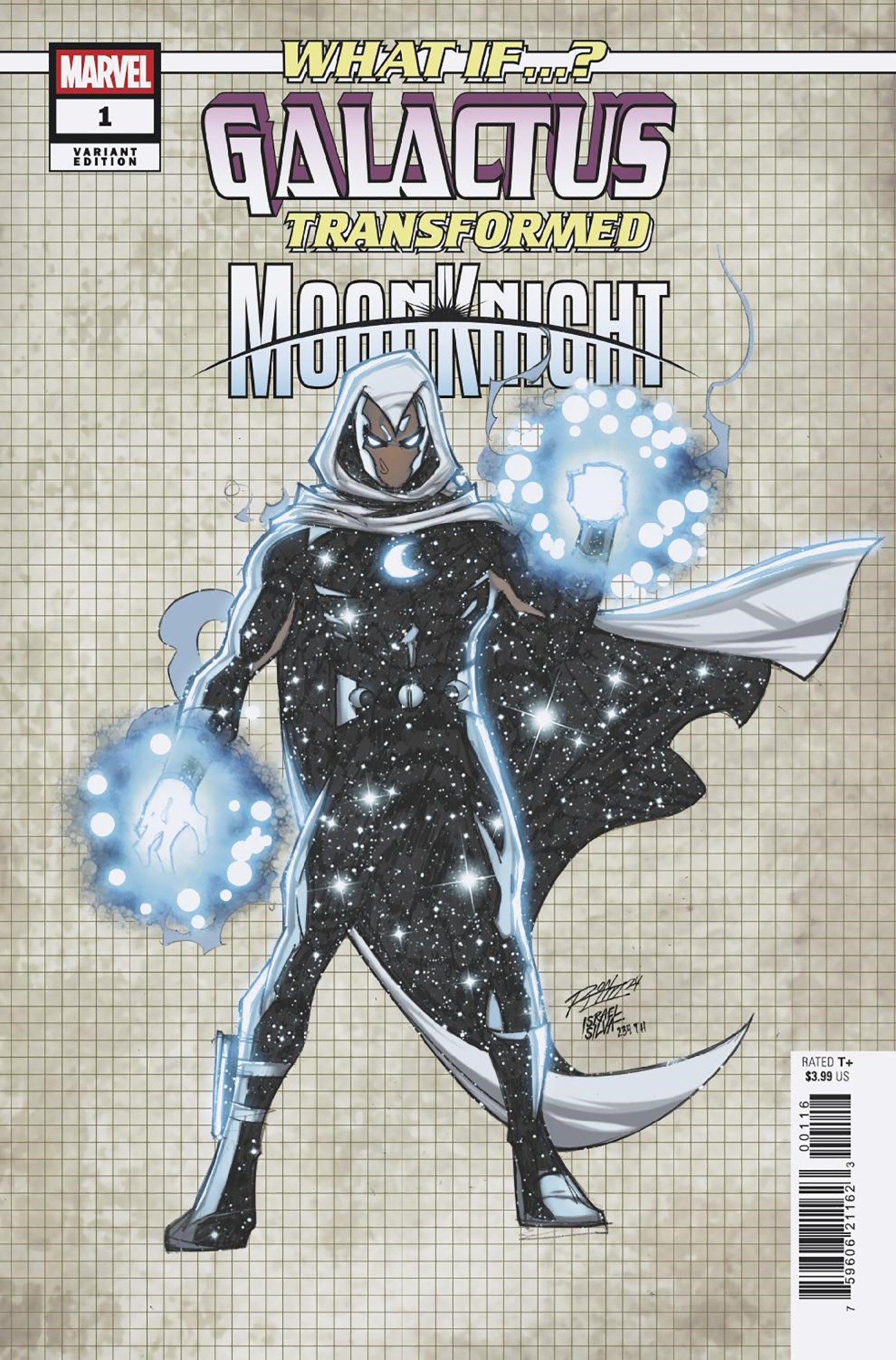 What If Galactus Transformed Moon Knight #1 10 Copy Variant Edition Variant