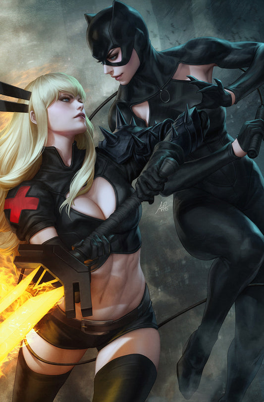 Marvel/DC: Deadpool/Batman #1 Artgerm Full Art Variant
