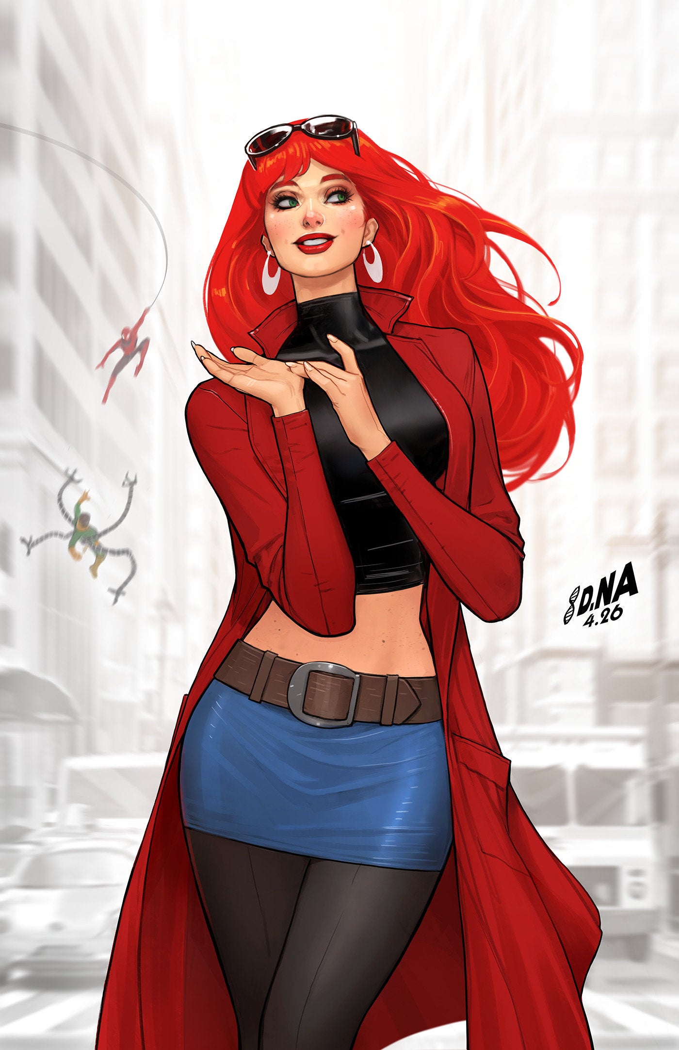 Mary Jane: Face It, Tiger #1 David Nakayama Full Art Variant