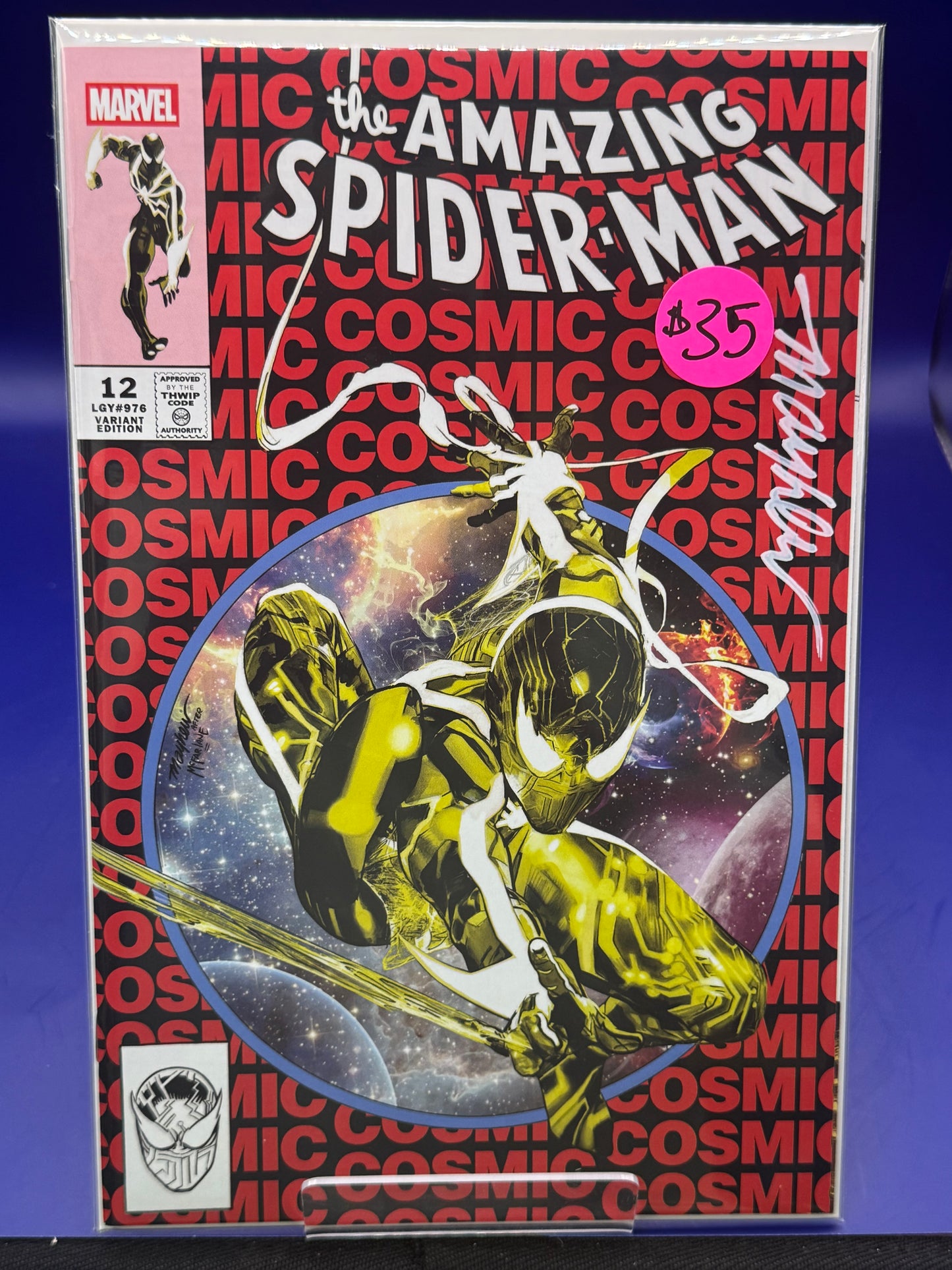 Amazing Spider-Man #12 Cover A Trade Dress Signed w/COA