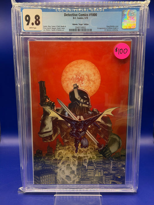 Detective Comics #1000 Mahnke Virgin Slabbed 9.8