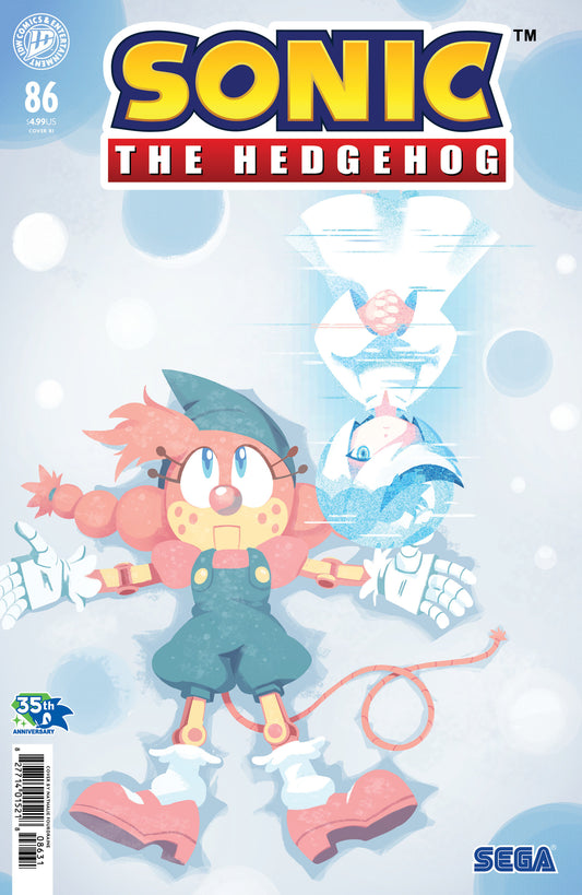 Sonic The Hedgehog #86 Variant Ri (15) (Fourdraine)