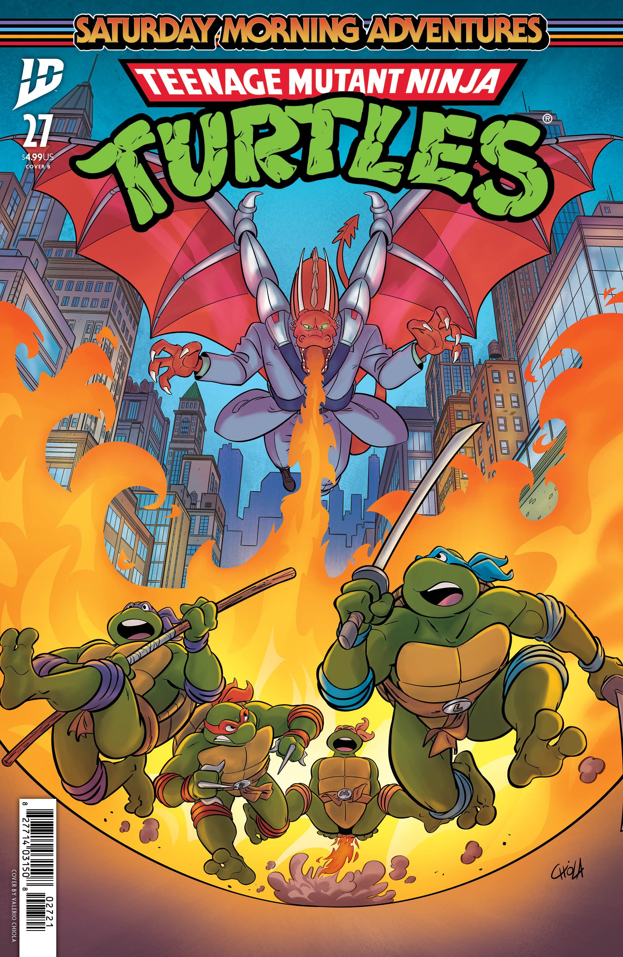Teenage Mutant Ninja Turtles: Saturday Morning Adventures #27