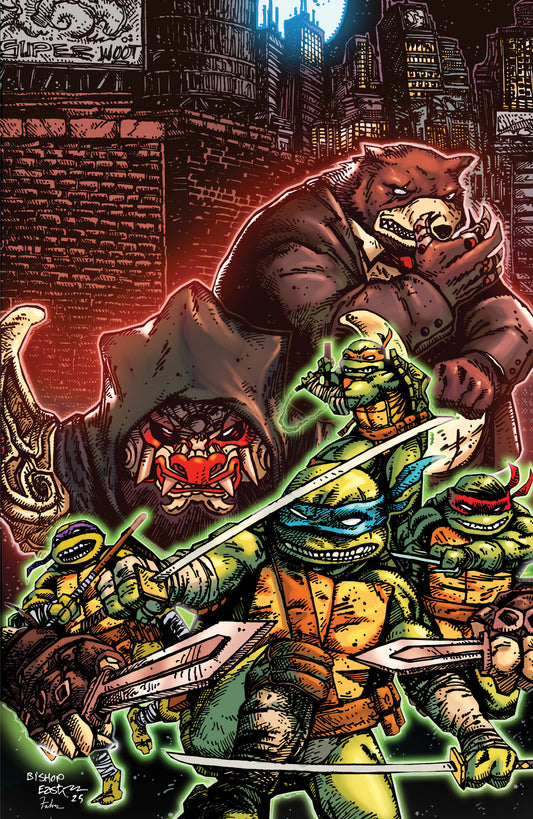 Teenage Mutant Ninja Turtles #14 Variant Ri (1:25) (Eastman & Bishop Full Art)