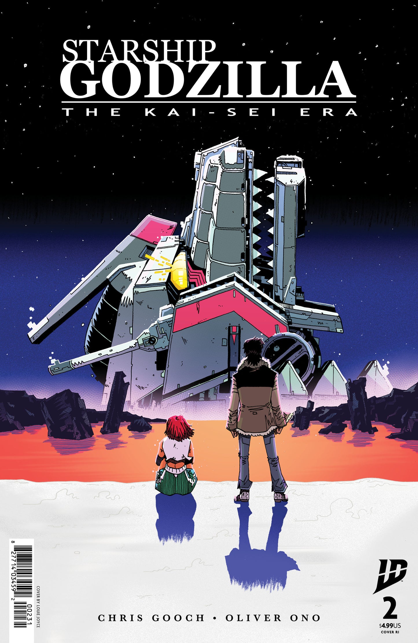Starship Godzilla [Kai Sei Era] #2 Variant Ri (25) (Joyce Movie Homage Cover)
