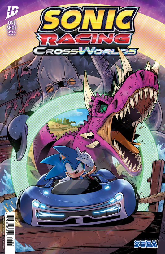 Sonic The Hedgehog: Sonic Racing Cross Worlds Variant Ri (10) (Rothlisberger)
