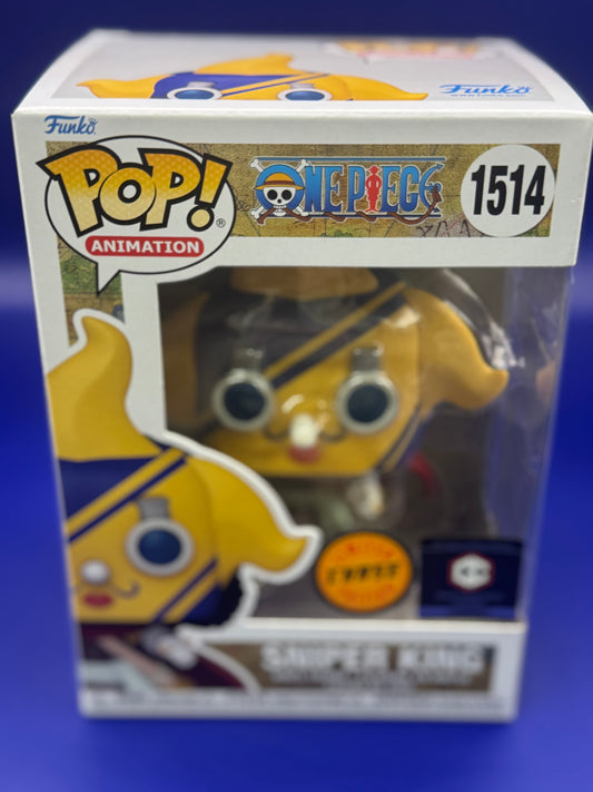 Funko Pop!   Sniper King Chase 1514 Chalice Exclusive w/ hard protector