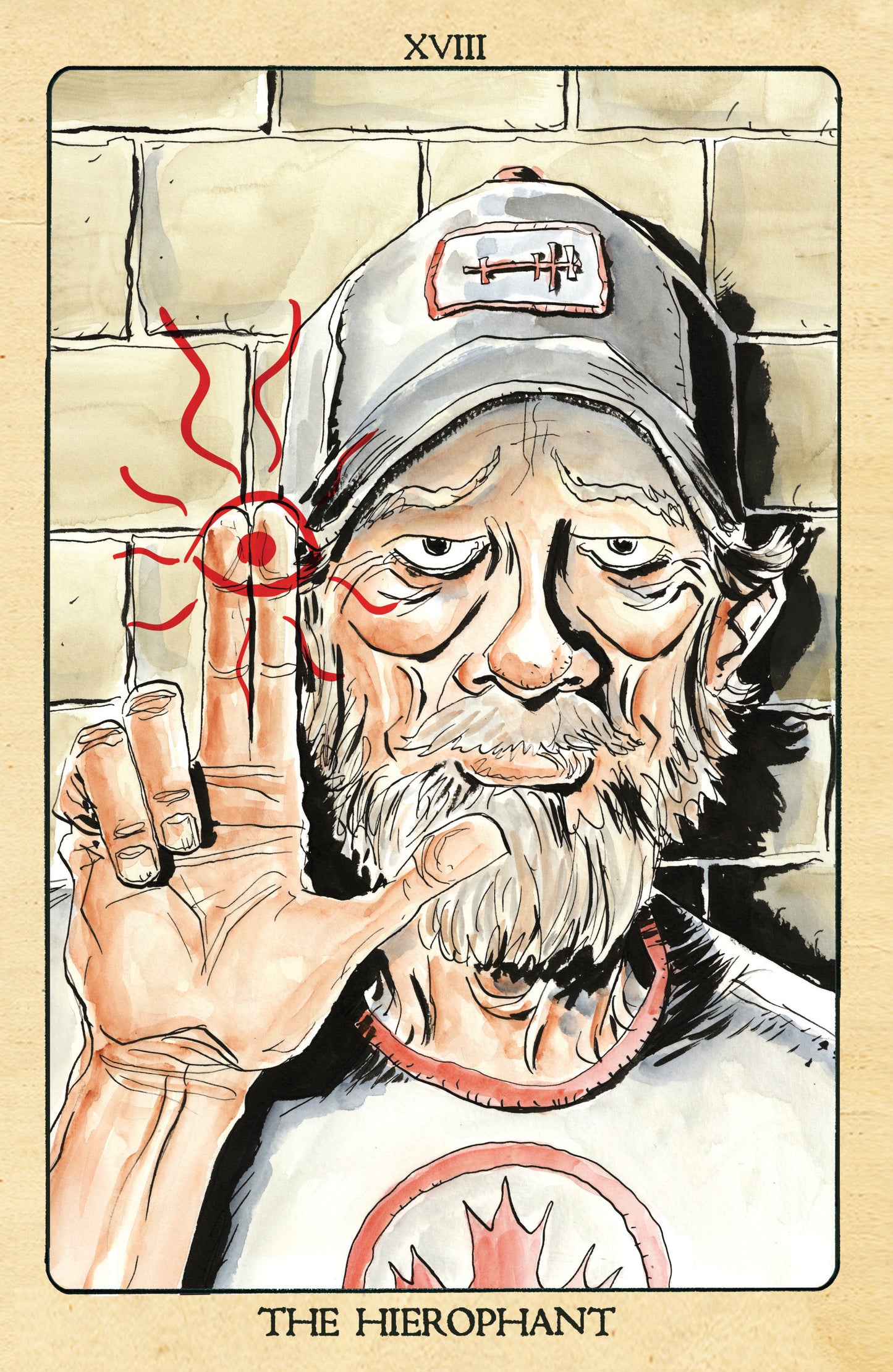 Minor Arcana #18 D 1 in 10 Variant Edition Tarot Variant (Dressed, Lemire)