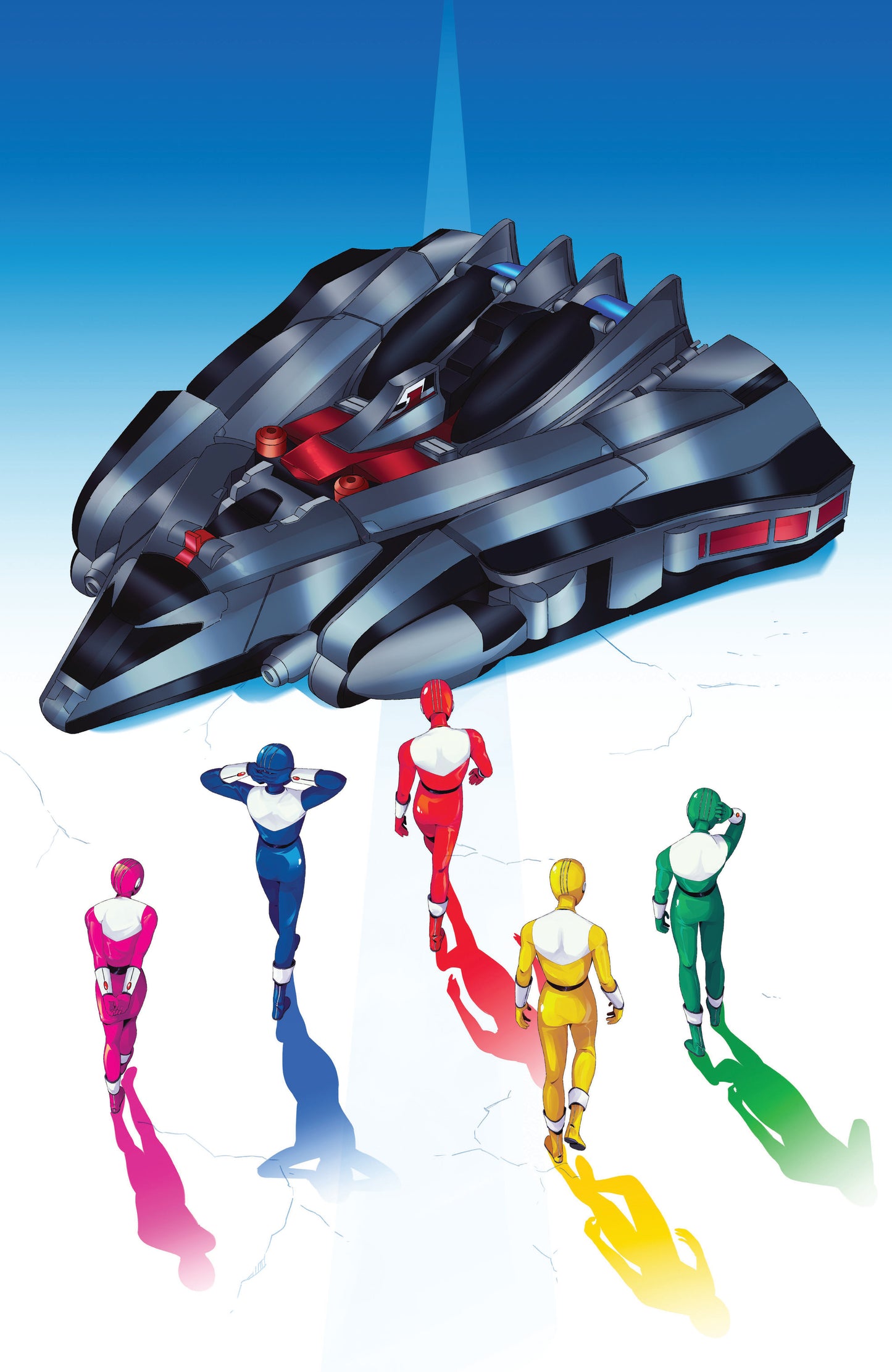 Power Rangers Prime #7 D 1 in 10 Variant Edition (Full Art, Cree)