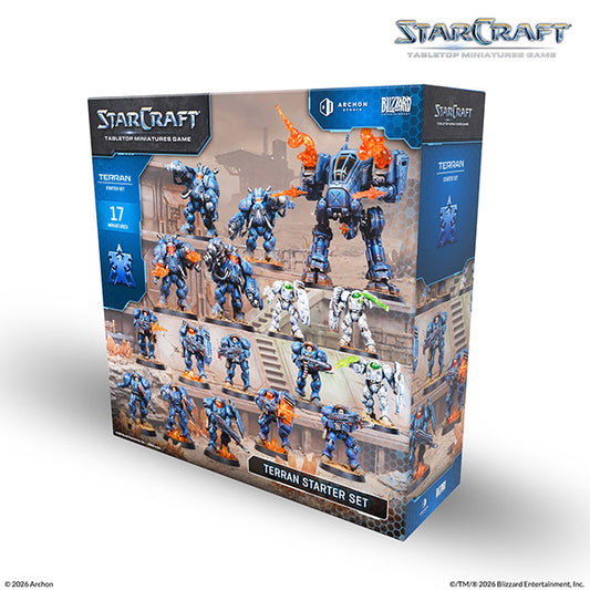 StarCraft: Tabletop Miniatures Game - Terran Starter Set