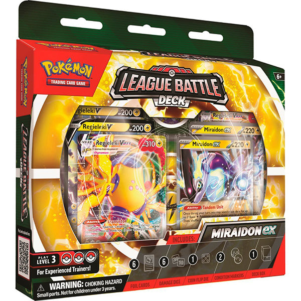 Pokemon TCG: Miraidon Ex League Battle Deck